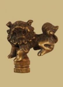 Antique Brass Foo Dog