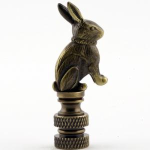 Antique Brass Rabbit