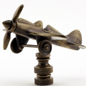 Antique Brass Airplane